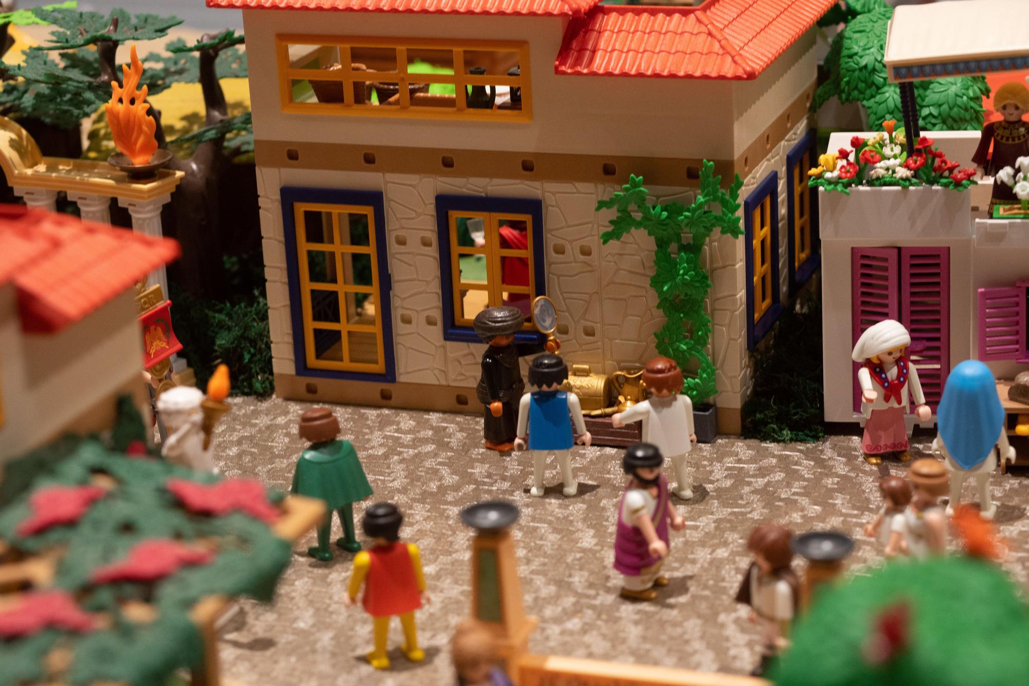 Belén de Playmobil en el Museo Etnográfico