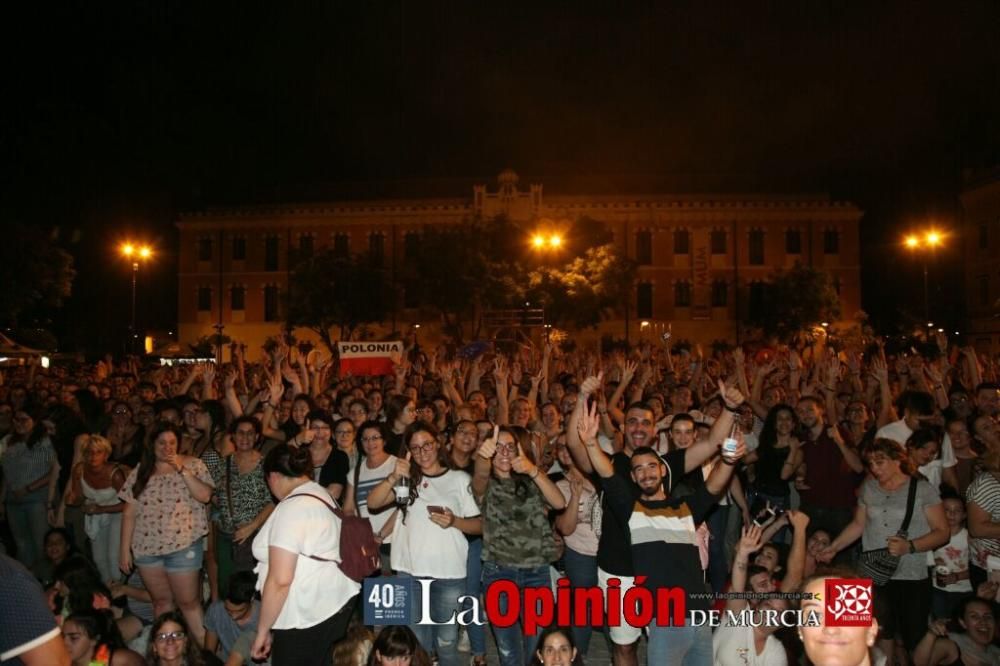 Concierto de Pablo Alborán el sábado en Murcia