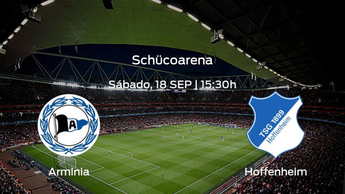 Previa del partido de la jornada 5: Arminia Bielefeld - Hoffenheim