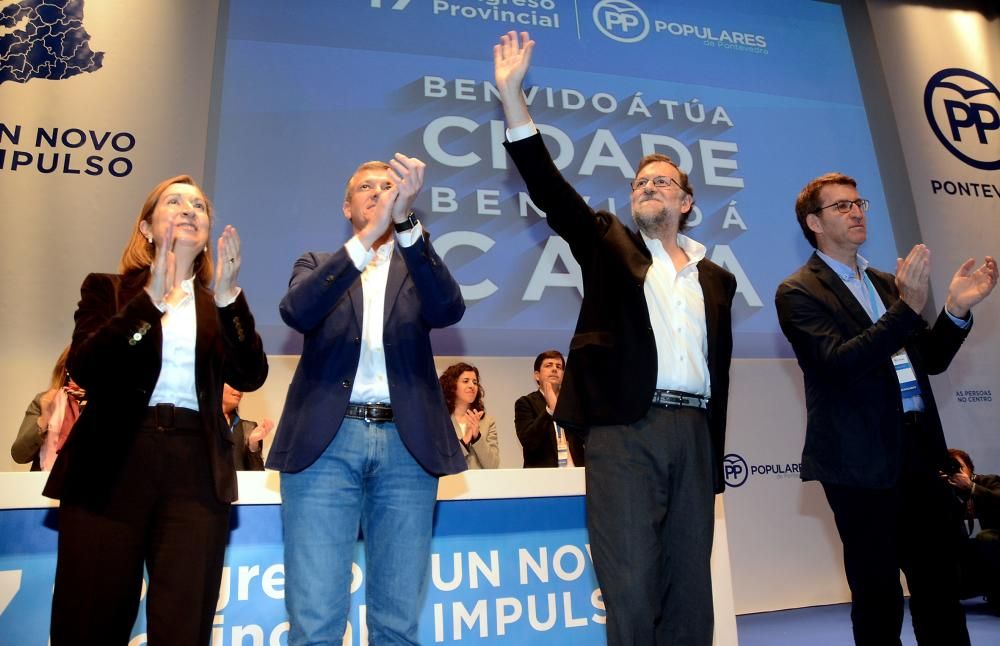 El regreso a Pontevedra del Rajoy ''non grato''
