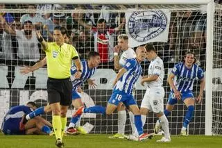 El primer gol de Guridi ante el Girona