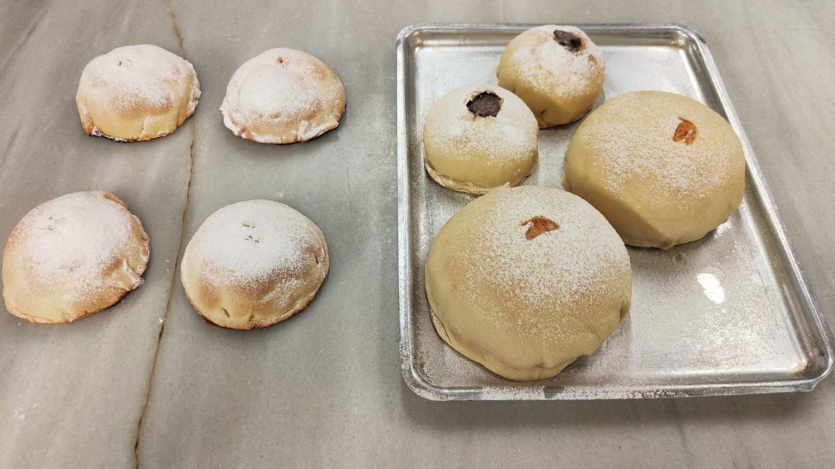 Las encasadas de JonCake (izquierda) y de La Colmena.