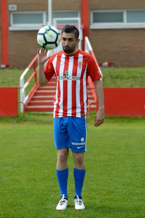 Presentación de Micael Santos con el Sporting