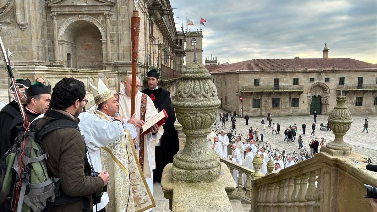 Inauguración del Jubileo Romano en la Catedral de Santiago