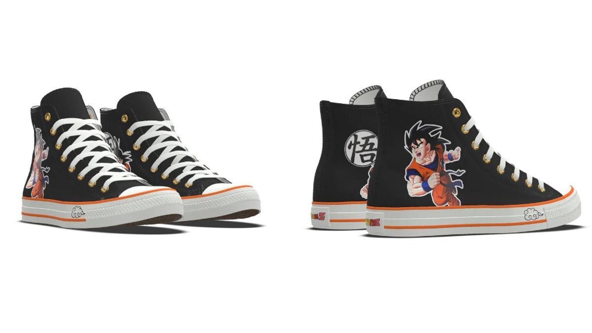 El 'look' para generaciones enteras: Converse y Dragon Ball Z.