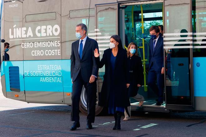 Los reyes presiden el acto de conmemoración del 75º aniversario de la Empresa Municipal de Transportes de Madrid