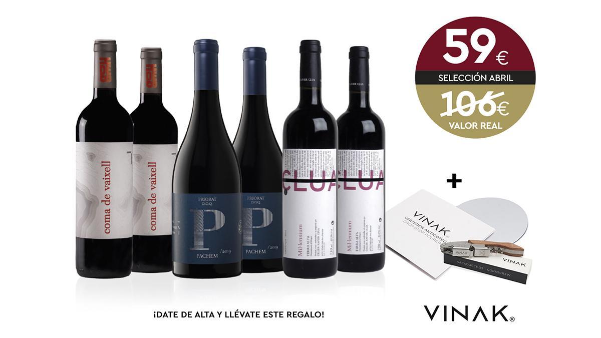 La selección de vinos de Casa Gourmet para el mes de abril.