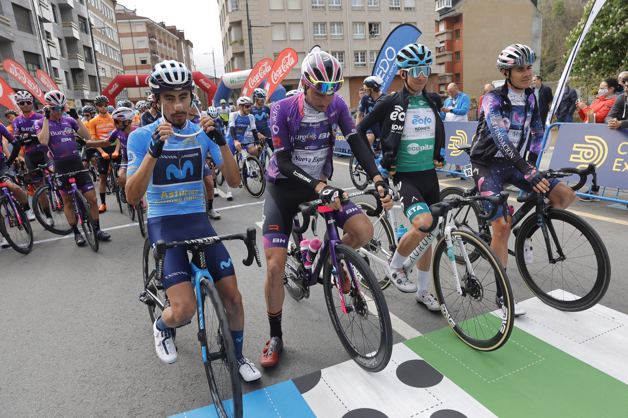 Las imágenes de la última etapa de La Vuelta a Asturias