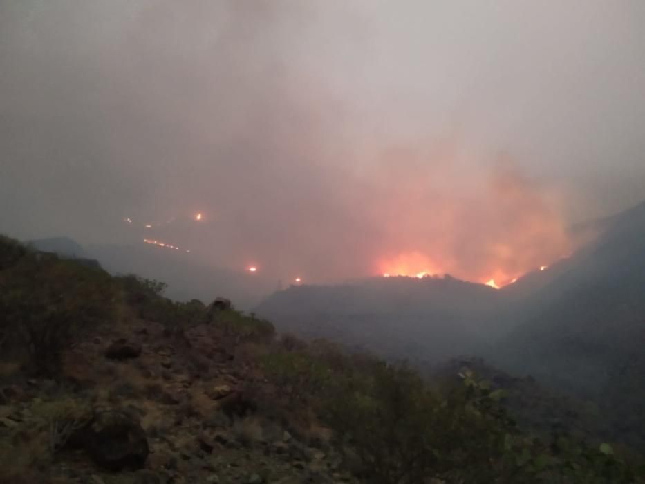 Incendio en Tasarte