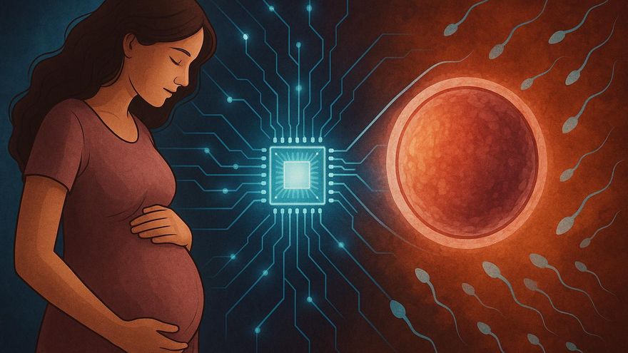 La IA obra el milagro: un embarazo tras 19 años de espera