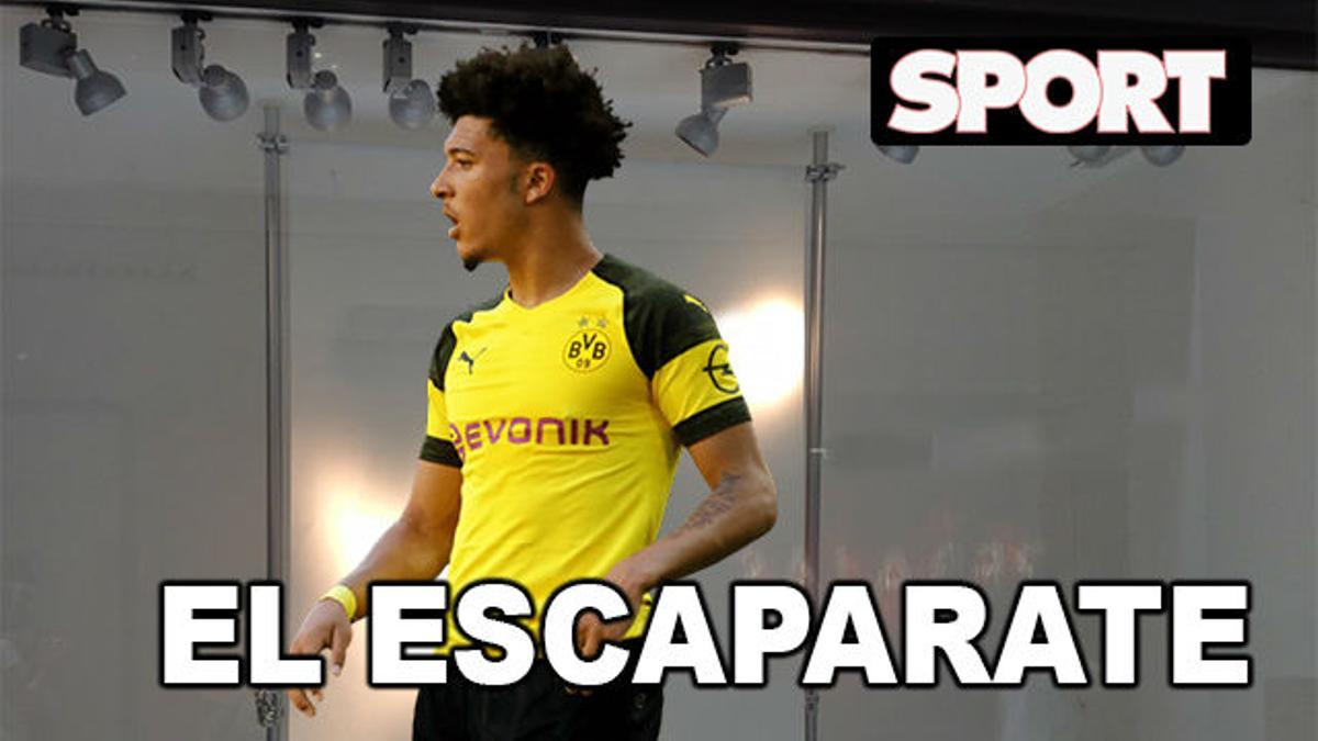 Jadon Sancho, la perla que dejó plantado al City de Guardiola