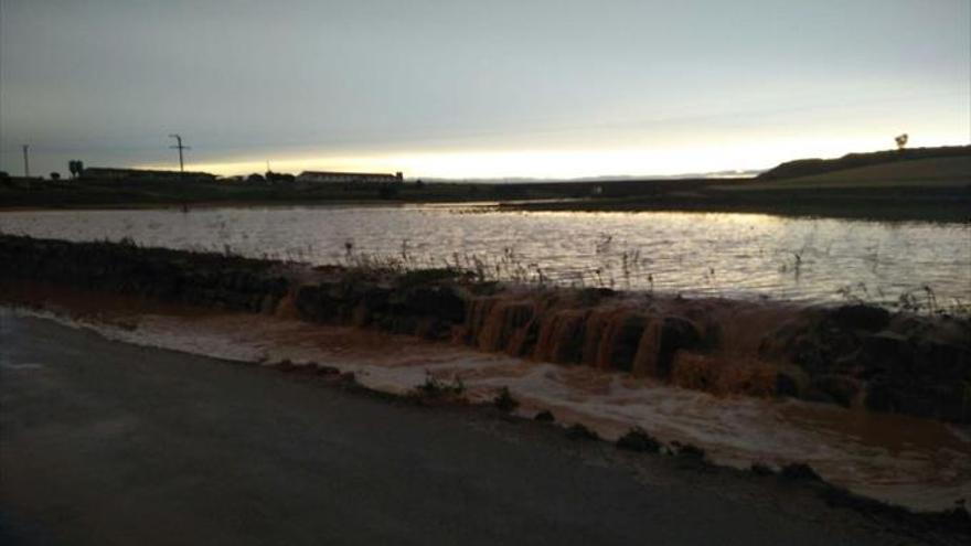 El Jiloca pierde la totalidad de la cosecha por los daños del granizo