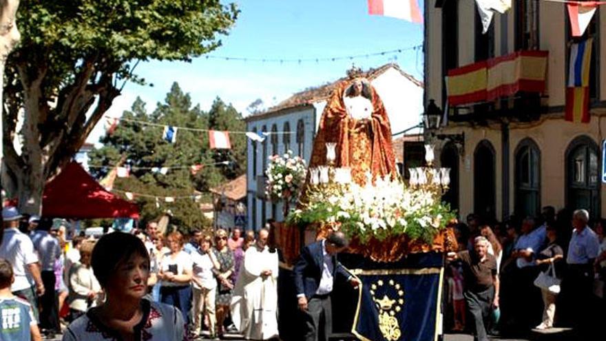 Romería de la Fiesta de la Manzana en Valleseco