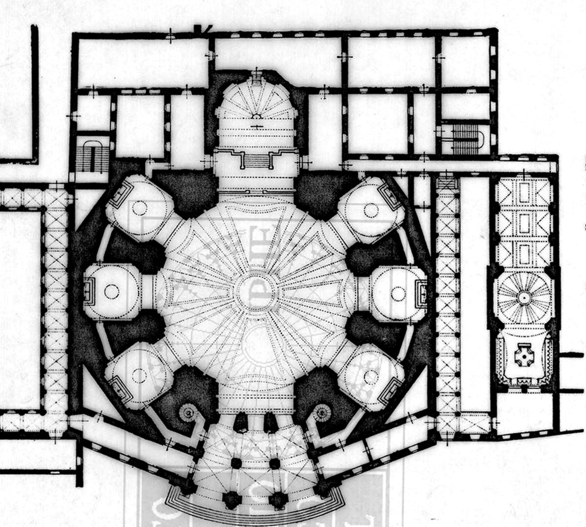 Planta definitiva de Fray Francisco Cabezas