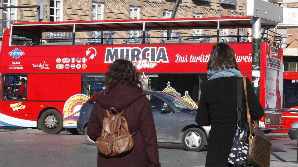 Bus turístico de Murcia.