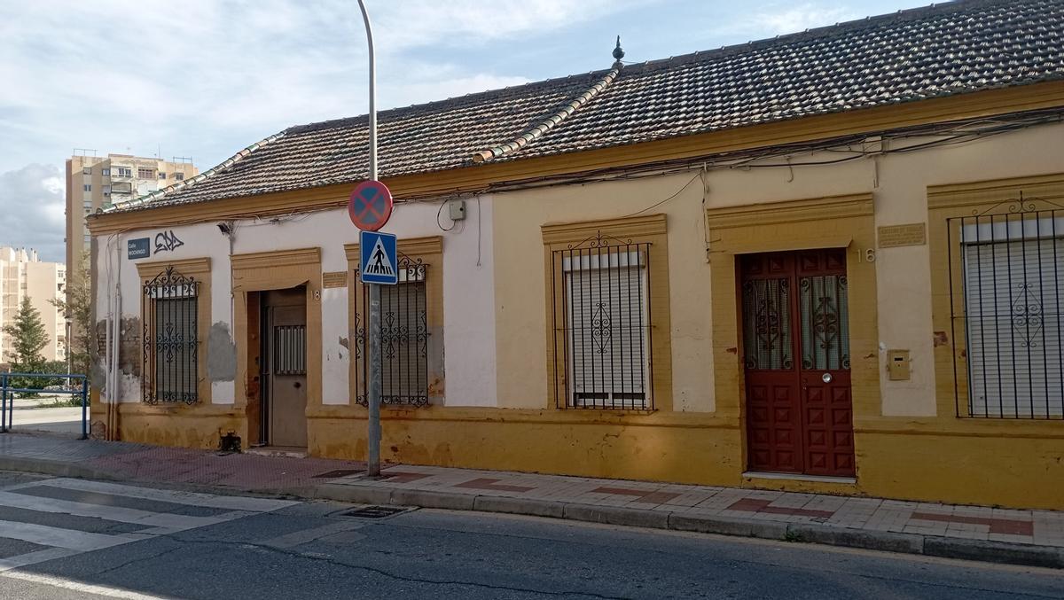 Otro detalle de las casas mata de calle Mochingo.