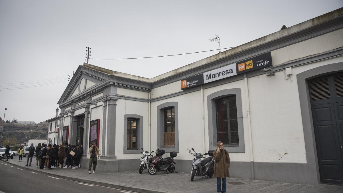 L'estació de Renfe de Manresa