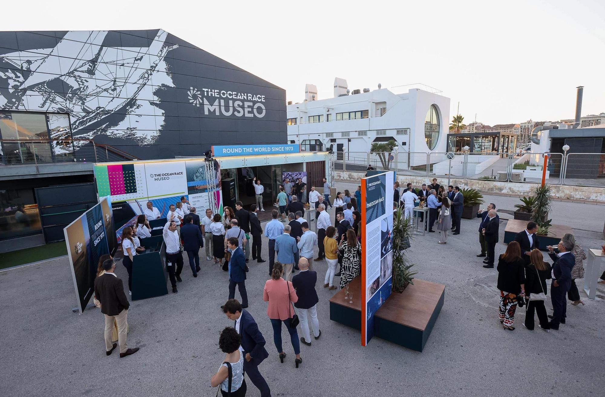 Inauguración exposición "Navegando la historia: 50 años de The Ocean Race"