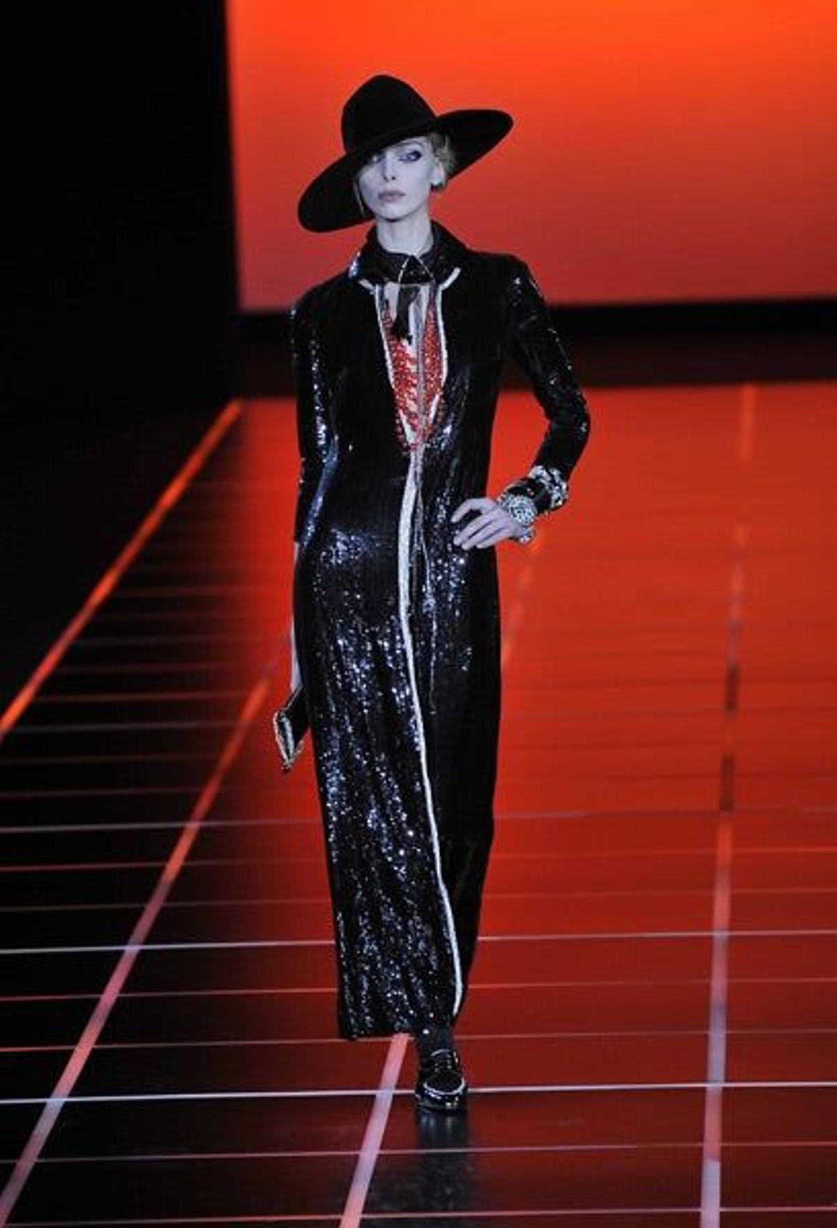 Desfile de Giorgio Armani en la Semana de la Moda de Milán