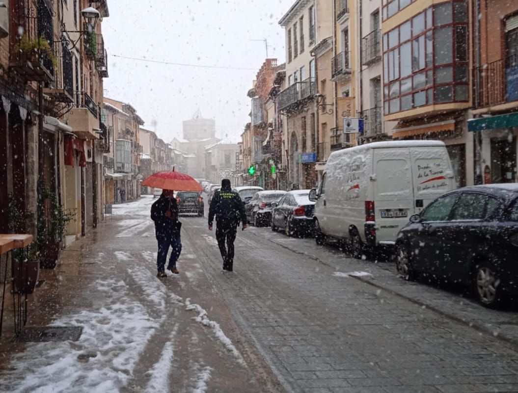 GALERIA | Así ha vivido Toro la nevada de hoy