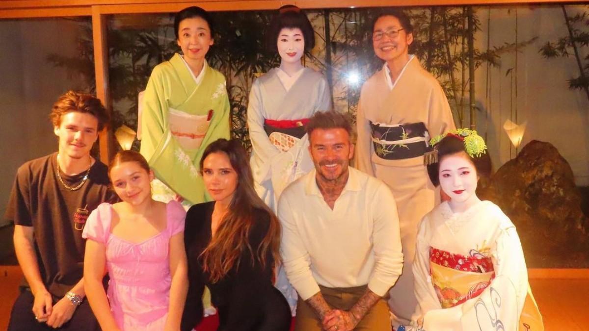 El 'clan Beckahm' se marcha de viaje a Japón y deja estas divertidas aventuras