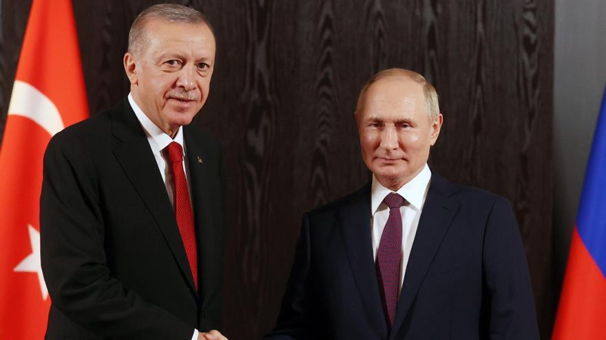 Putin y Erdogan se reunirán el 4 de septiembre en Rusia