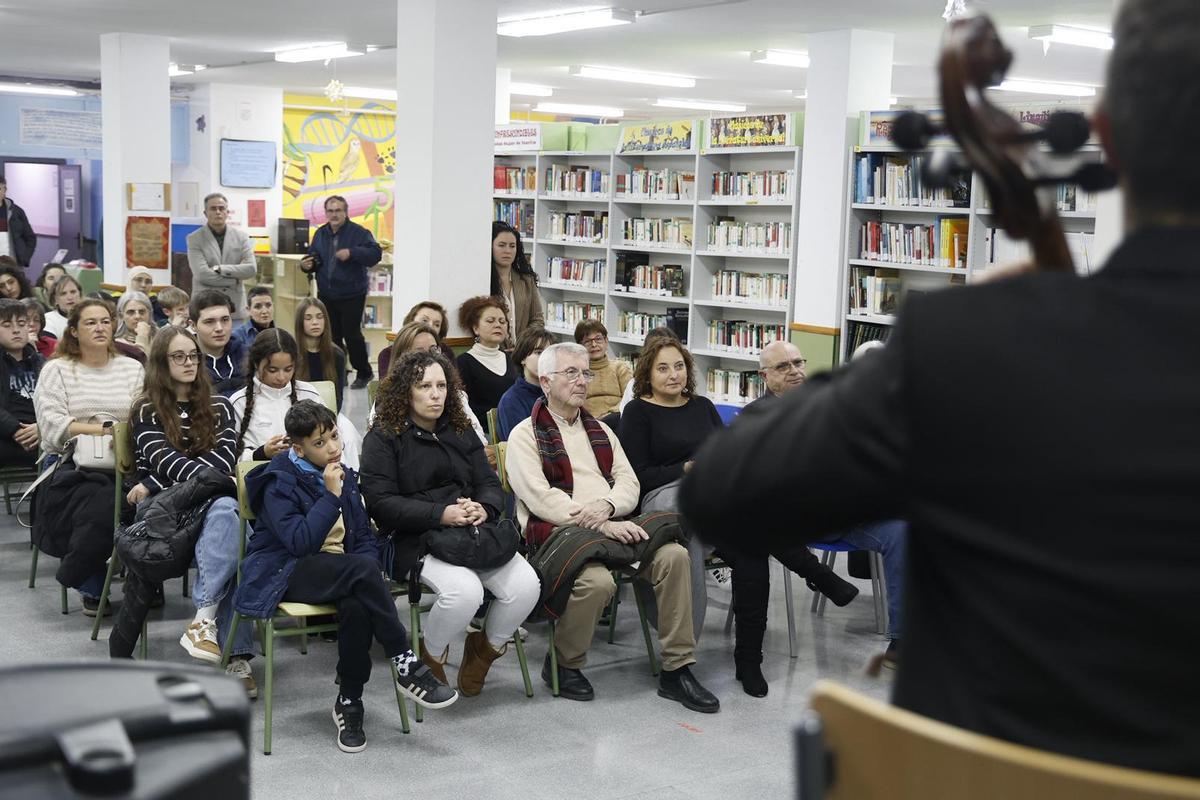 Inauguración de la iniciativa Biblioteca Abierta del IES Pedro Peñalver