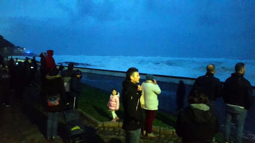 Temporal en Baiona