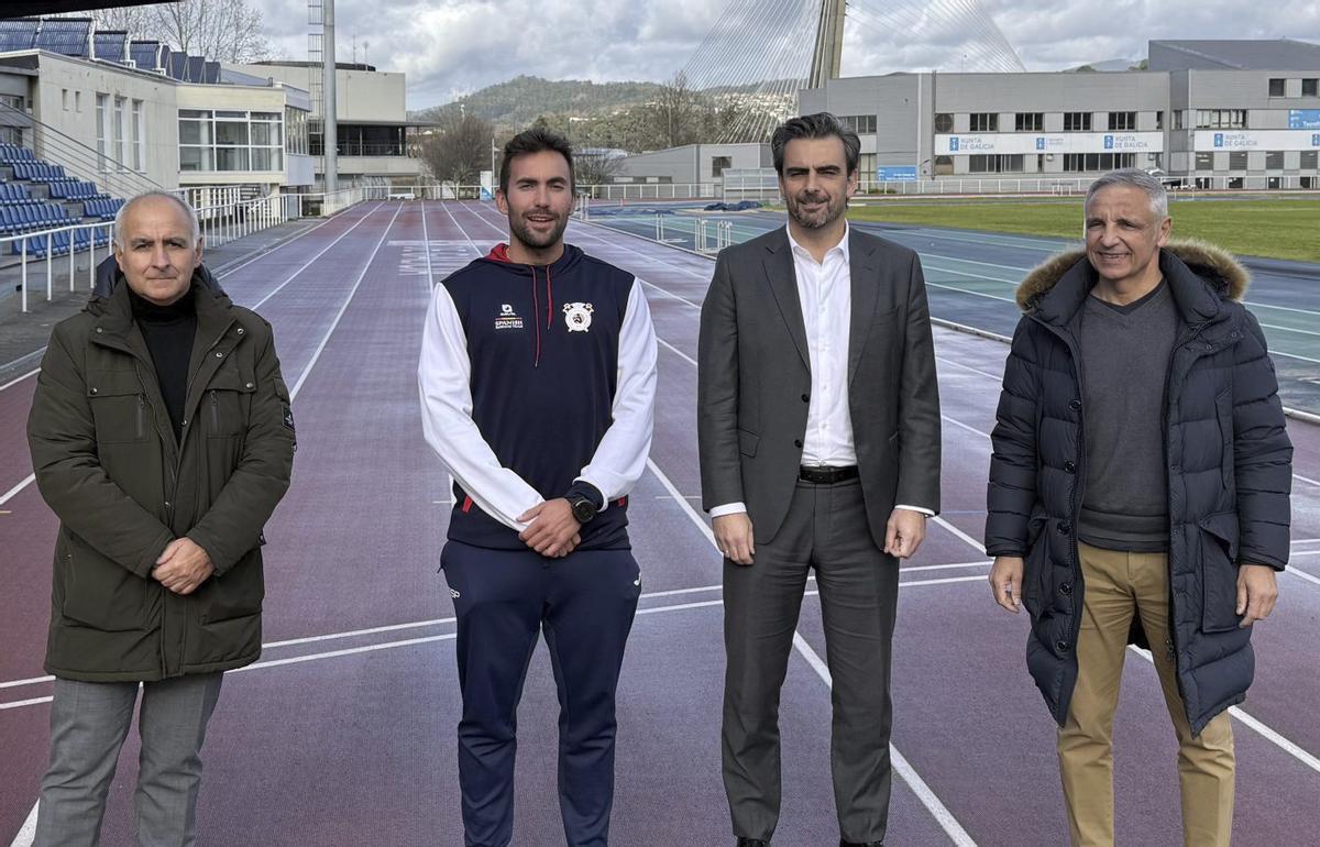 El remero olímpico Rodrigo Conde continúa con su preparación en las instalaciones del CGTD.