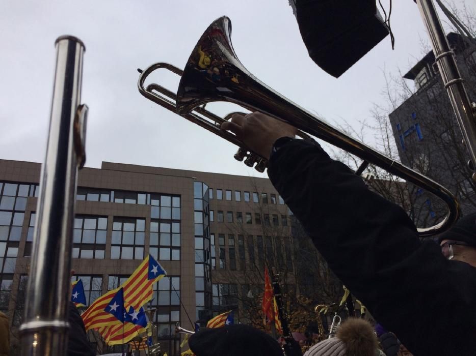 Manifestació independentista a Brussel·les