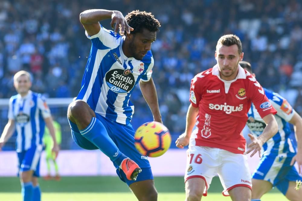 El Dépor no pasa del empate ante el Nàstic