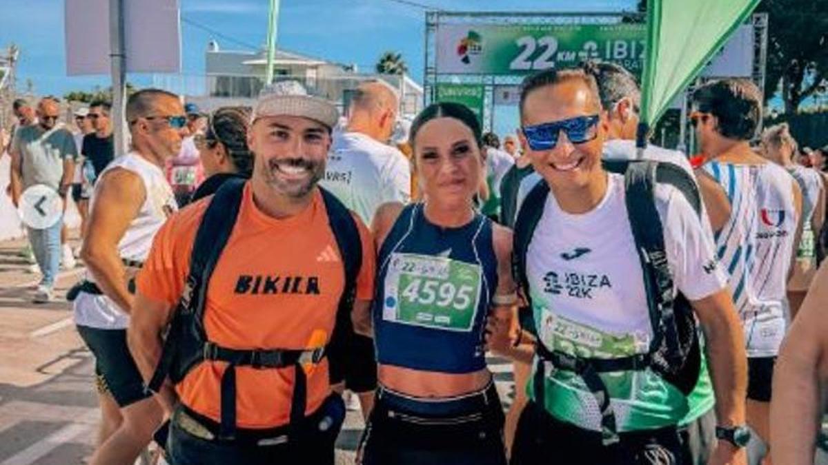 Verdeliss al finalizar la carrera