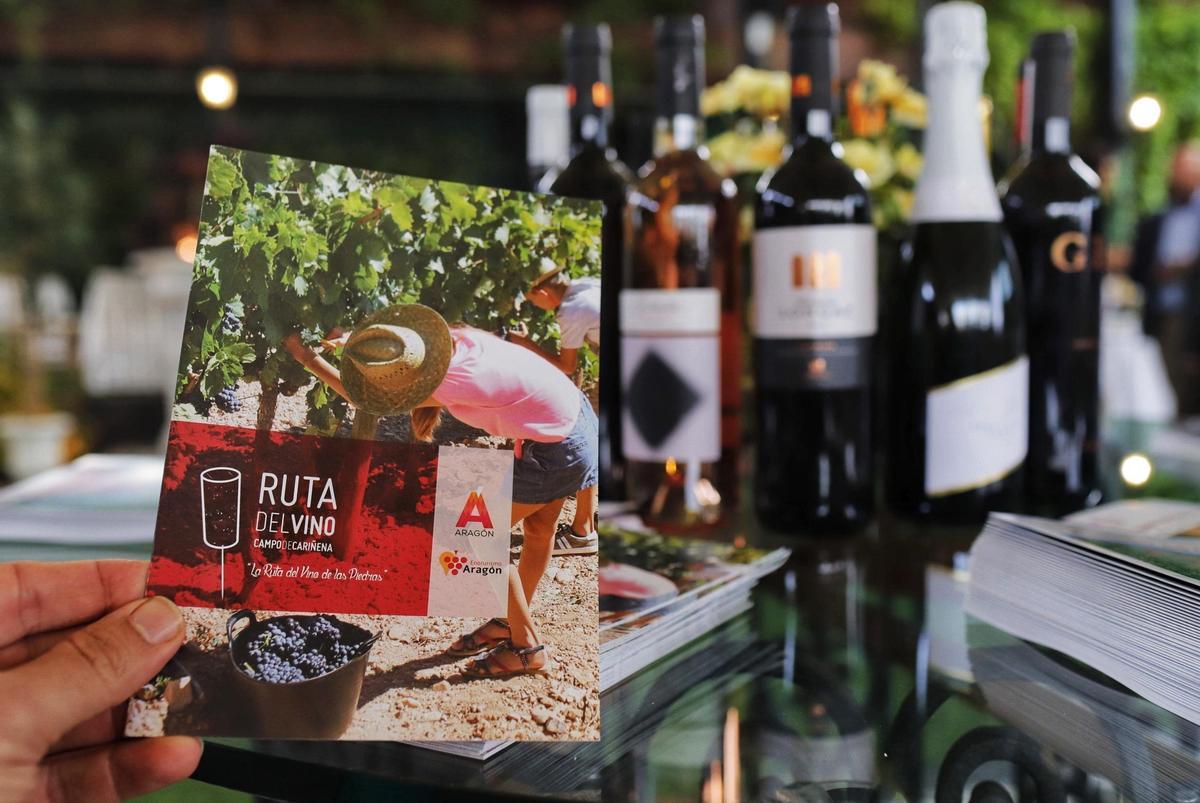 Folleto de La Ruta del Vino.
