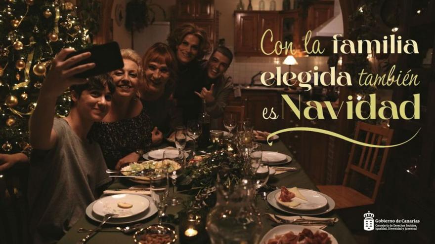 Campaña del Gobierno de Canarias para las fiestas navideñas.