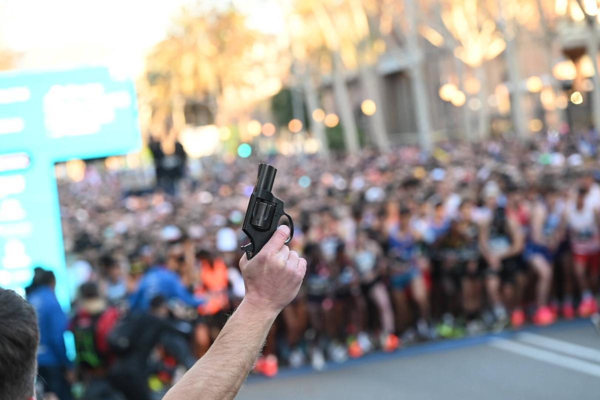 Así ha sido la media maratón de Barcelona. Búscate en las fotos