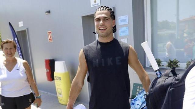 Carlos Alcaraz, en la Real Sociedad Club de Campo. | JUAN CARLOS CAVAL