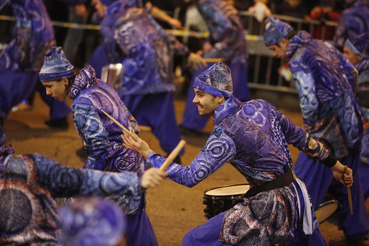 La cavalcada dels Reis d’Orient a Barcelona.