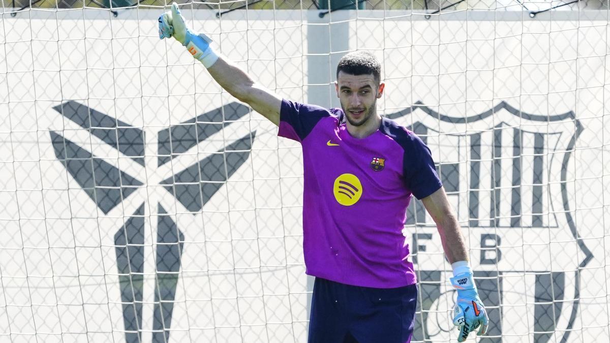 Joan García acaba de guanyar el trofeu Zamora al porter menys golejat de Primera