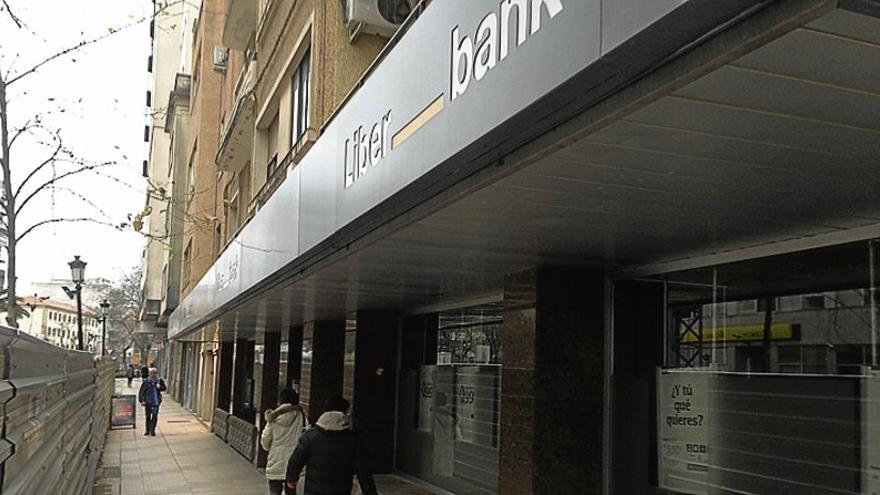 La oficina que Liberbank tiene en Primo de Rivera cerrará temporalmente