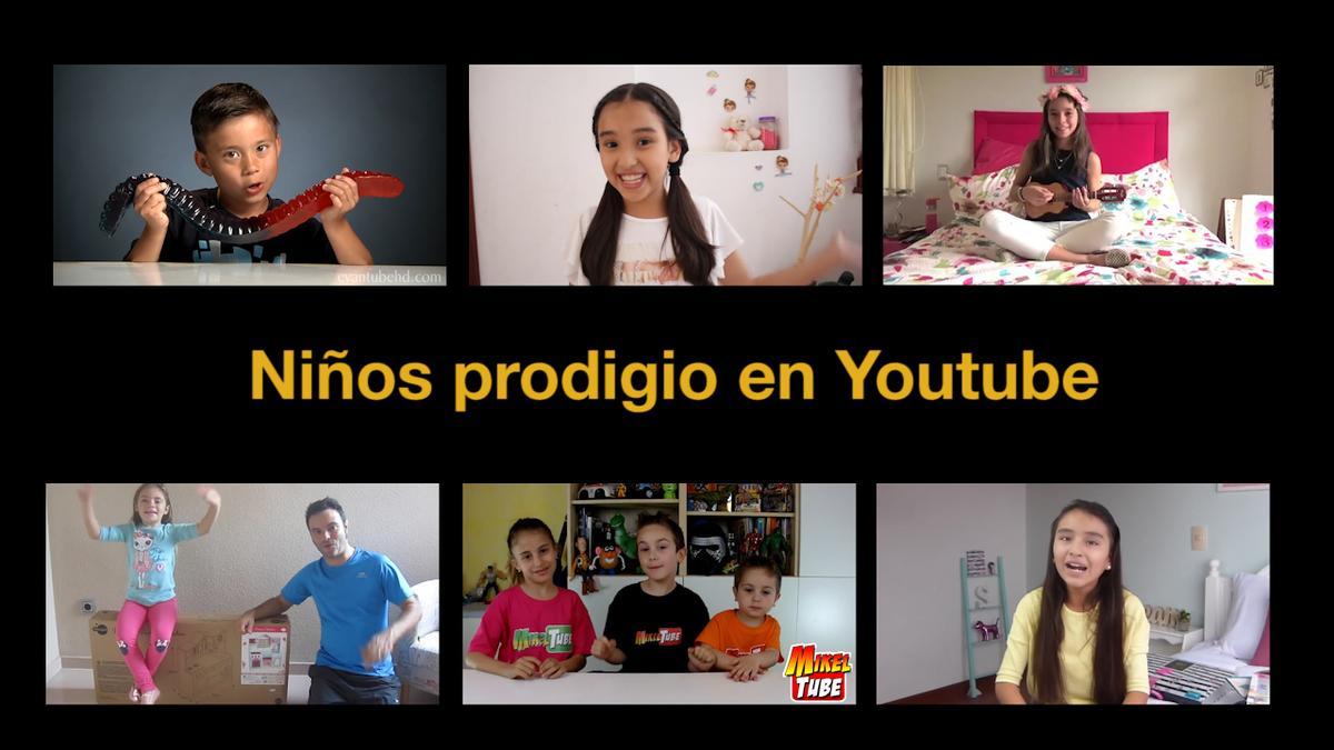 Nens prodigi a Youtube.