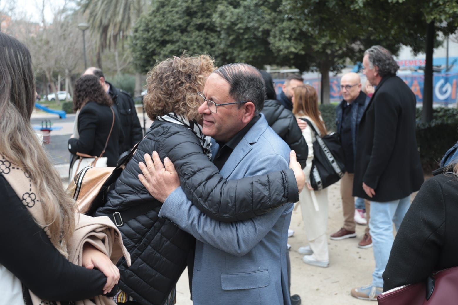 Acto de conmemoración del incendio de Campanar en su aniversario