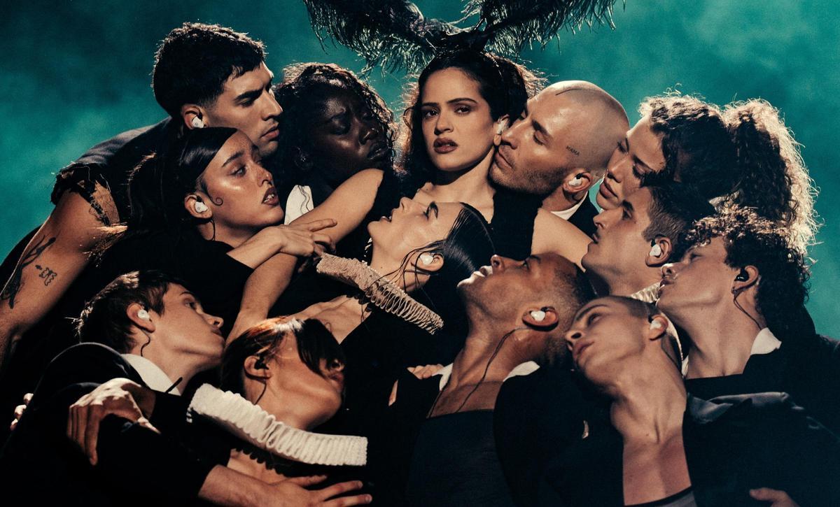 Rosalía, en concierto.