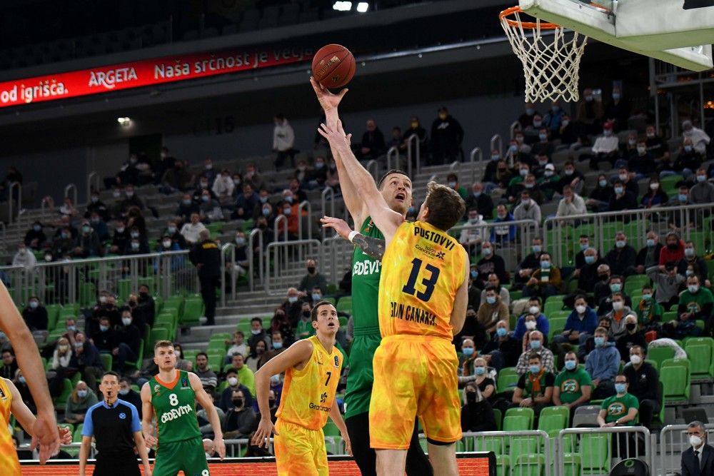 Eurocup, partido Cedevita Olimpija - CB Gran Canaria