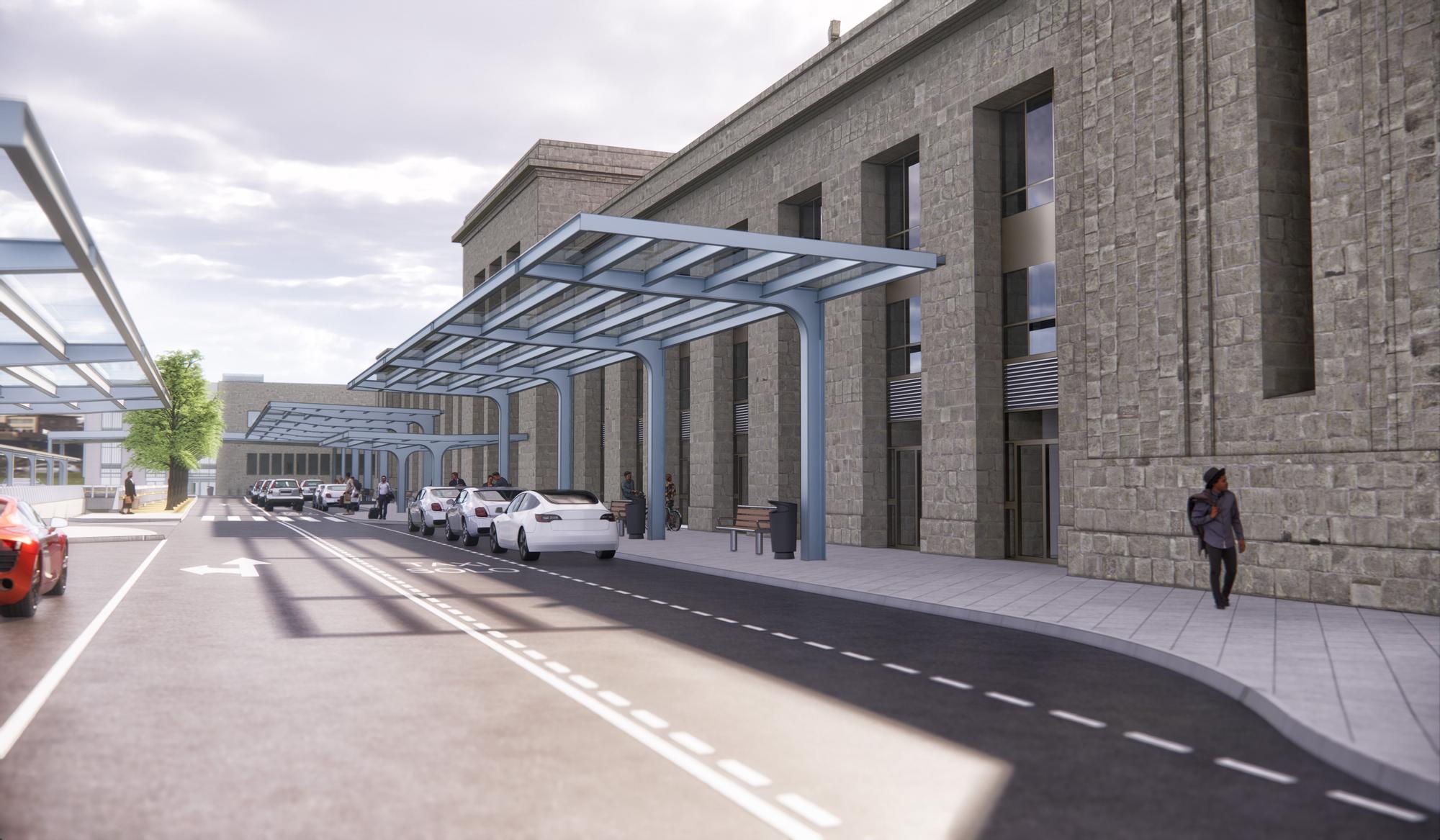 Así será la estación de ferrocarril de A Coruña tras su reforma