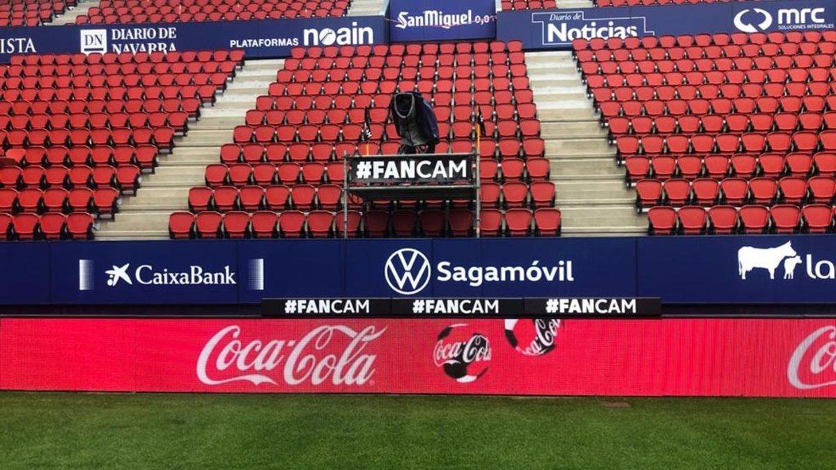 La ¿FANCAM¿, la nueva forma para celebrar los goles en Primera División