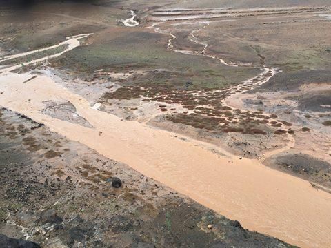 Lluvia en Fuerteventura