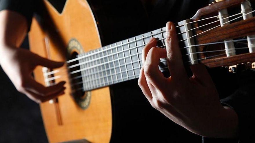 Guitarra flamenca.