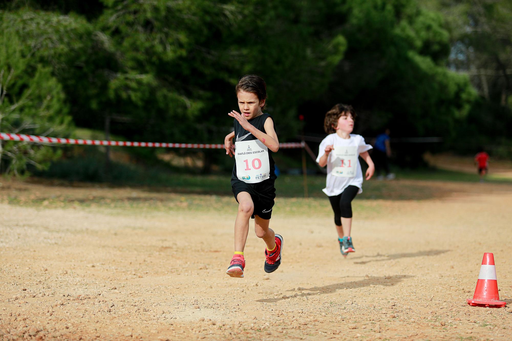 Duatlón escolar en Can Truy