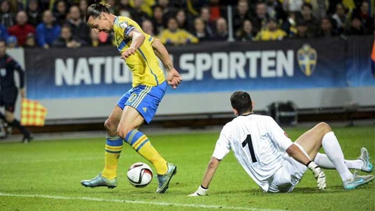 La selección sueca de Zlatan Ibrahimovic será una de las cabezas de serie en la repesca