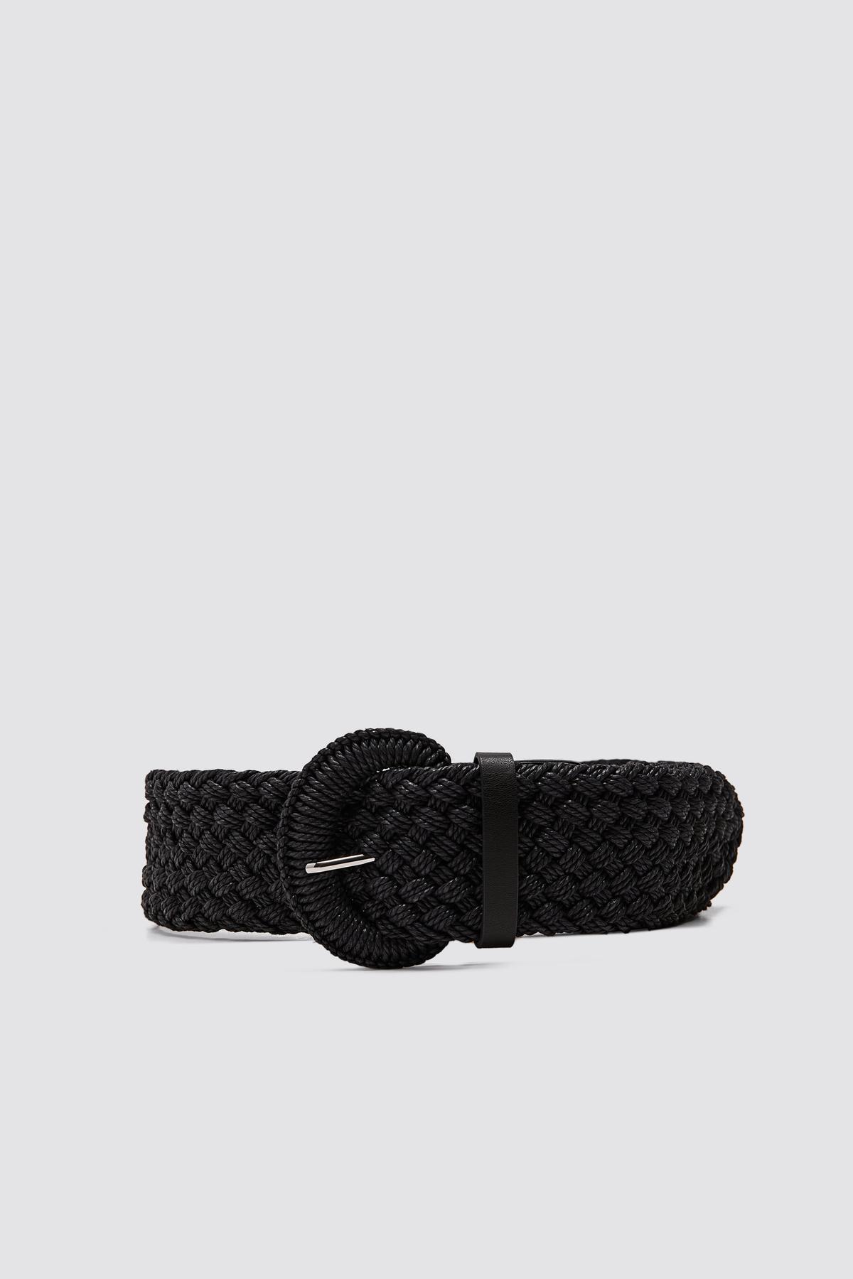 Cinturón trenzado de Zara